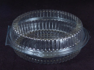 PVC Cake Box Container  003-RD21 21 cm*9.5cm (5 pcs pack)