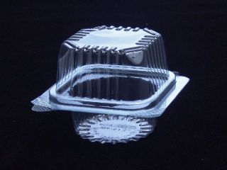 PVC CUP CAKE BOX 1PCS BOX -10 PCS PACK