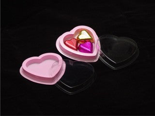 Pink Heart Small Cavity 10 PCS PACK