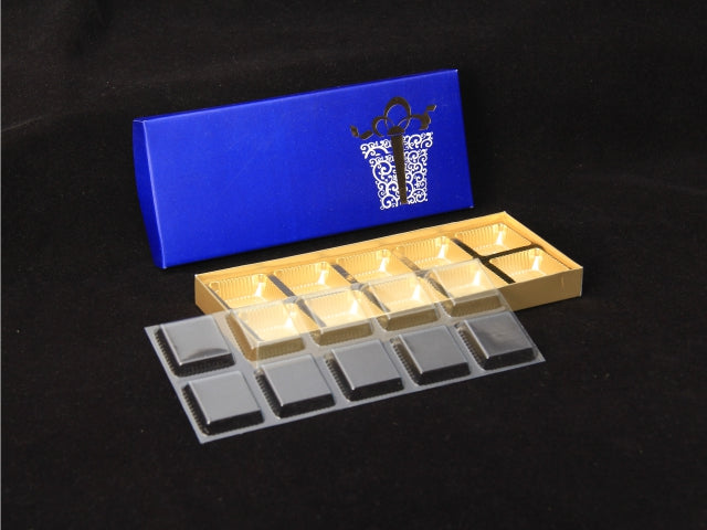10 Cavity Occasion Box with Cavity & Lid-10 PCS PACK