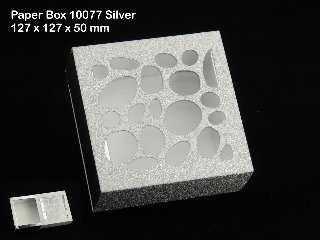 10077-Silver-Chocolate small Box (10 PCS)