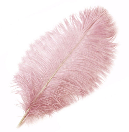 Feather Topper Ostrich -Pink