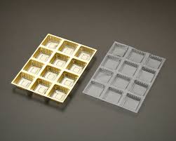 12 Cavity Tray With Cover-10 PCS
