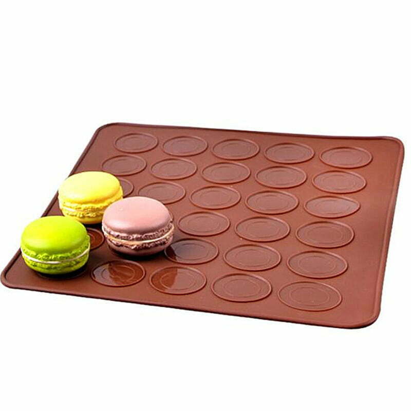 SILICON 30 CAVITY MACROON MAT BROWN