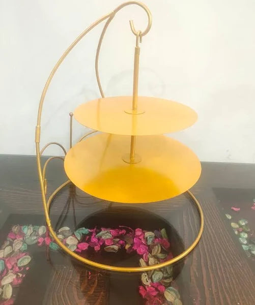 2 Tier Chandelier Cake Stand