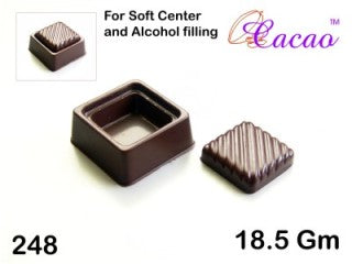 Cacao Pvc Filling Chocolate Mould 248
