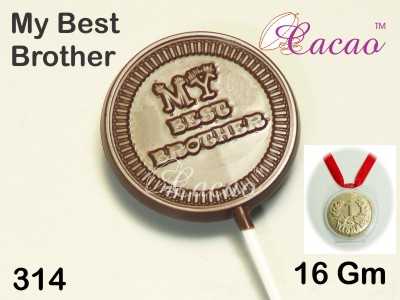 Cacao Pvc My Best Brother Rakshabandhan Chocolate Mould 314