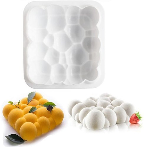Silicon 3d clouds Entremet Cake Mould