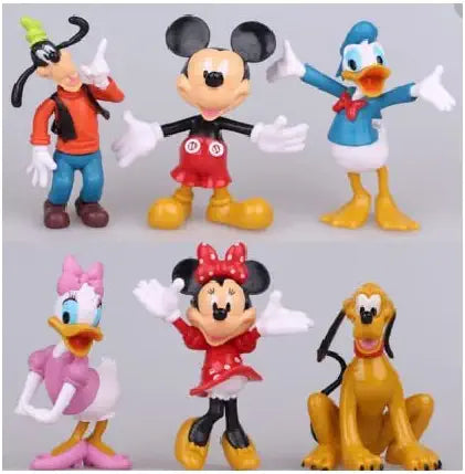 Micky Mouse Toys Set of 6