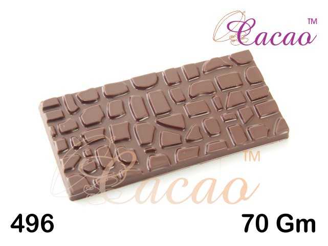 Cacao Pvc Bar Chocolate Mould 496