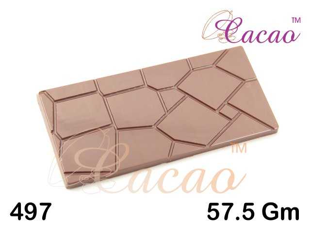 Cacao Pvc Bar Chocolate Mould 497