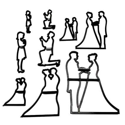 Couple Silhoutte Cutter