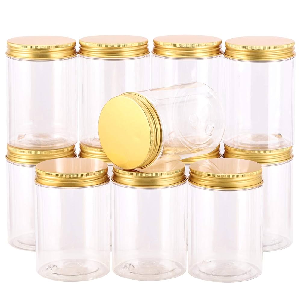Pet Jar 200 Ml | Metal Lugs | 10 PC's pack