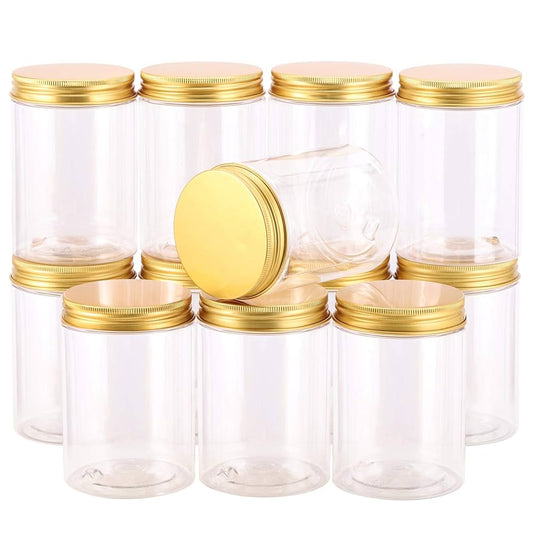 Pet Jar 200 Ml | Metal Lugs | 10 PC's pack