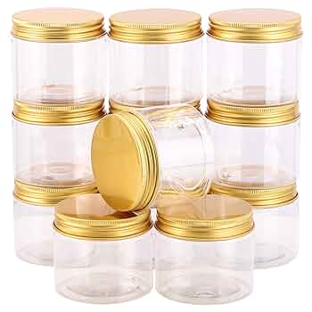 Pet Jar 350 Ml | Metal Lugs | 10 PC's pack