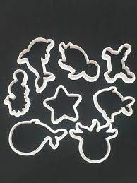 8pcs Sea Life Plunger Cutter