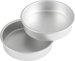 ROUND CAKE TIN  MOULD SET 6''/7'' *2''