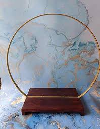 Cake Stand Wood Hoop 30'' Round