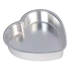 Cake Tin Heart mould 6*2