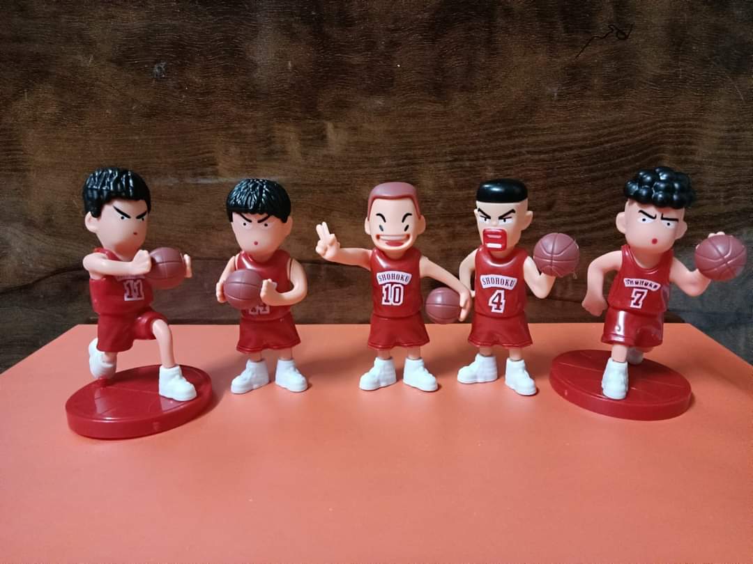 Basketball Topper Set Of 5pcs
