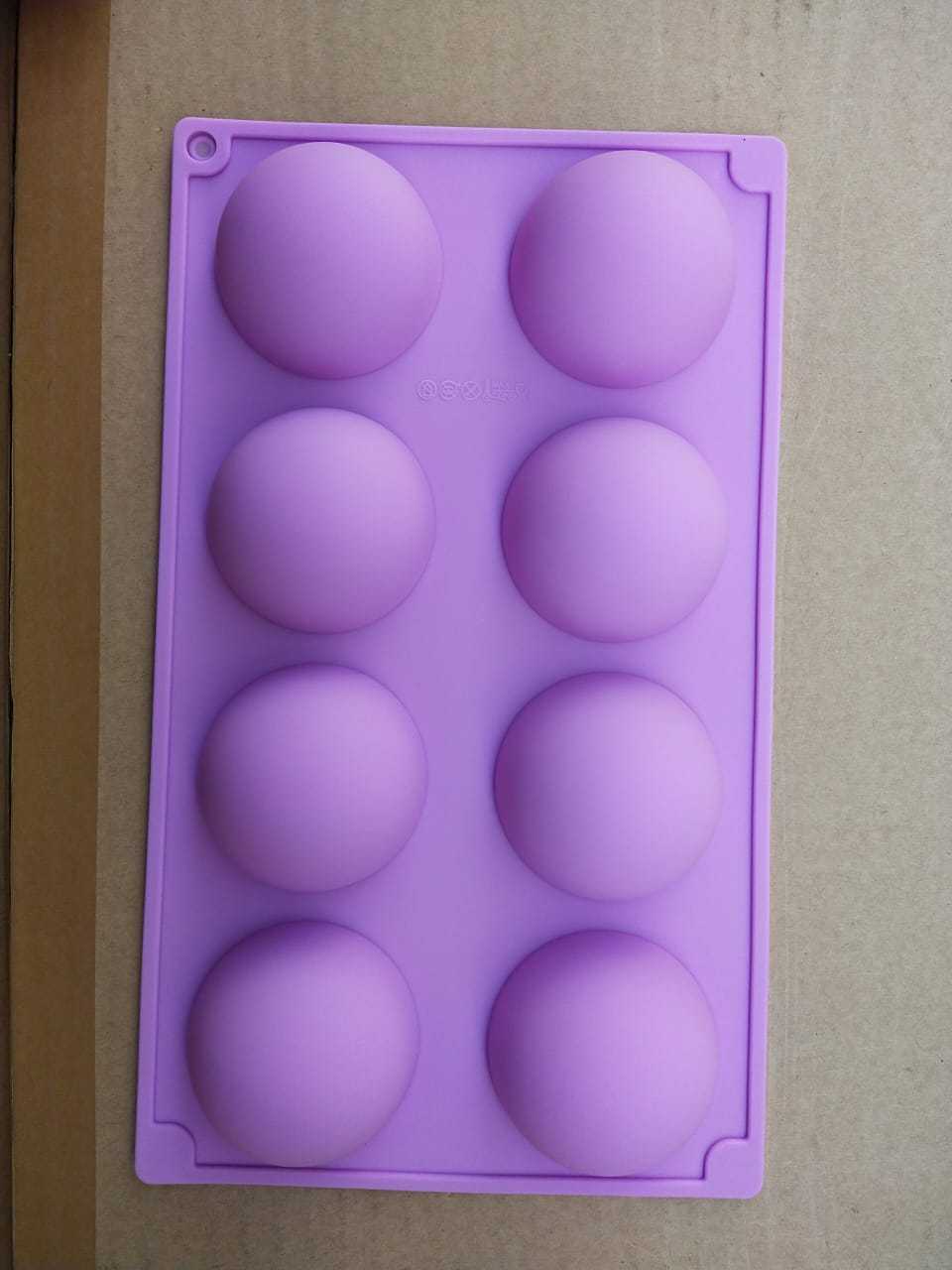 Silicon 8 Round Sphere Mould