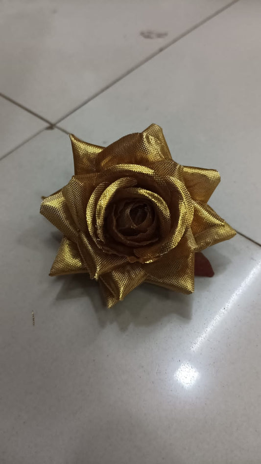 Rose Gold Artificial Flower pack of 10 PCS