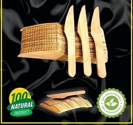 wooden Knife 100pcs