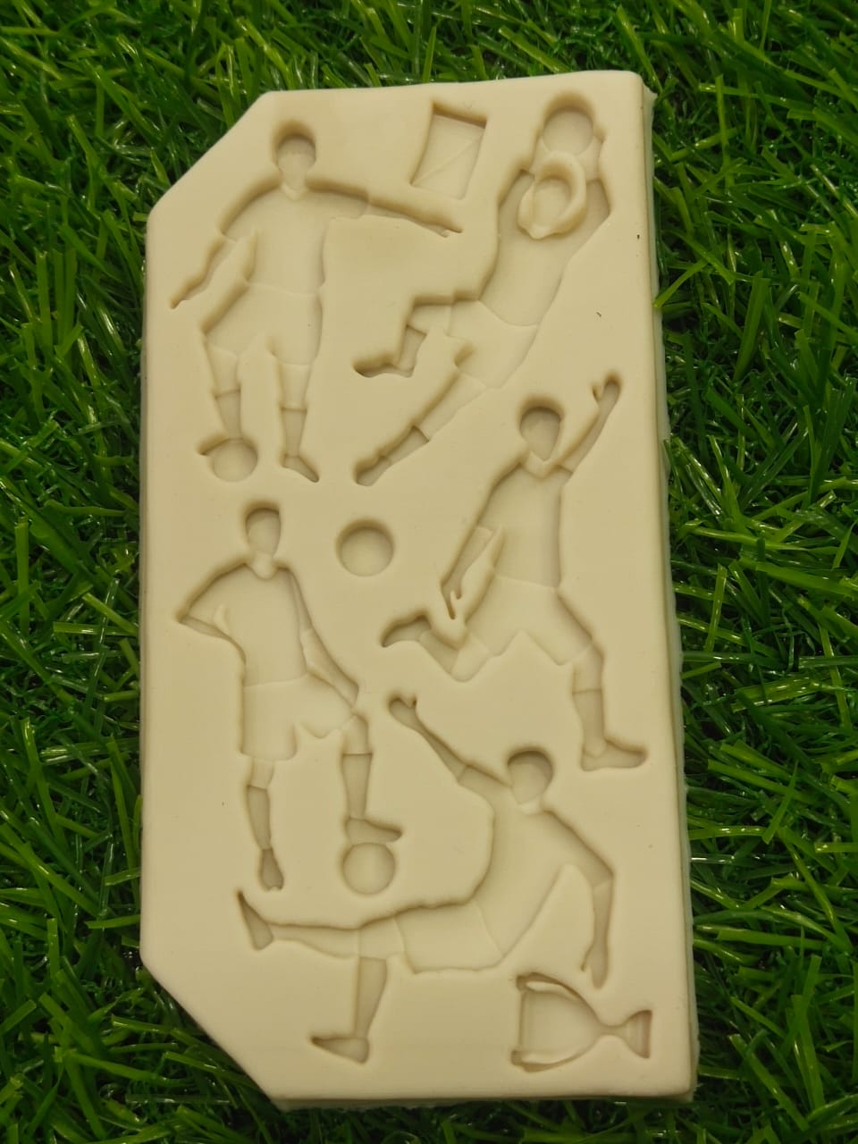 Silicon Football Player Mould