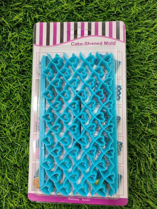 Quilt Mould With Handle  Heart