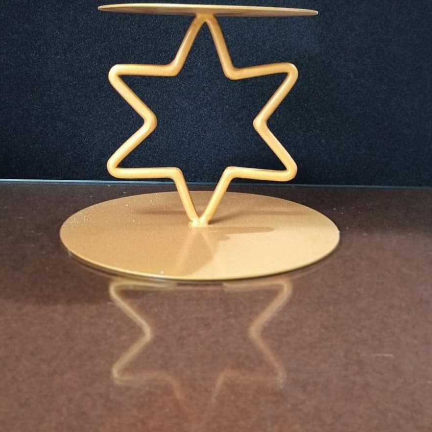 Cake Stand Spacer Star 7;'' Top & 8'' Bottom