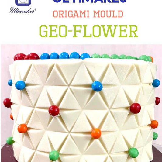 Origami Sheet Geo Flower