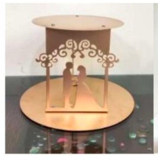 Cake space Couple Stand