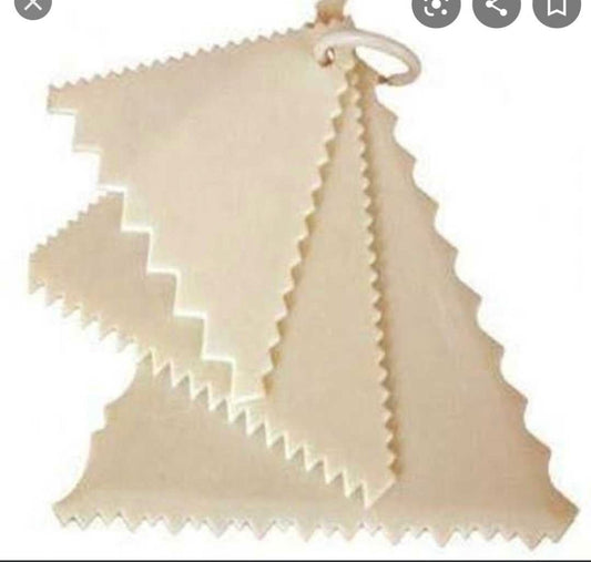 Plastic Scrapper 3pcs set