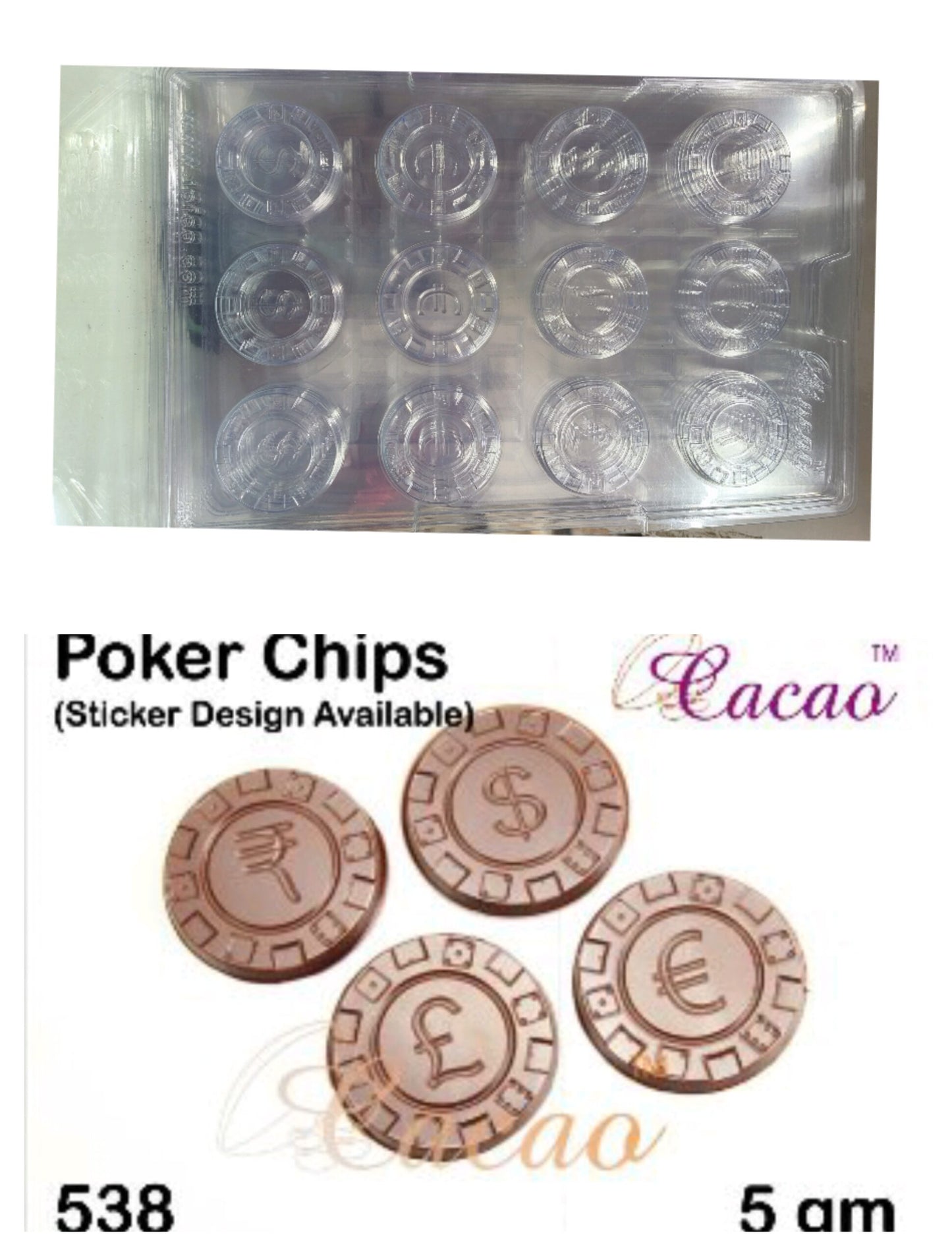 CACAO PVC MOULD 538