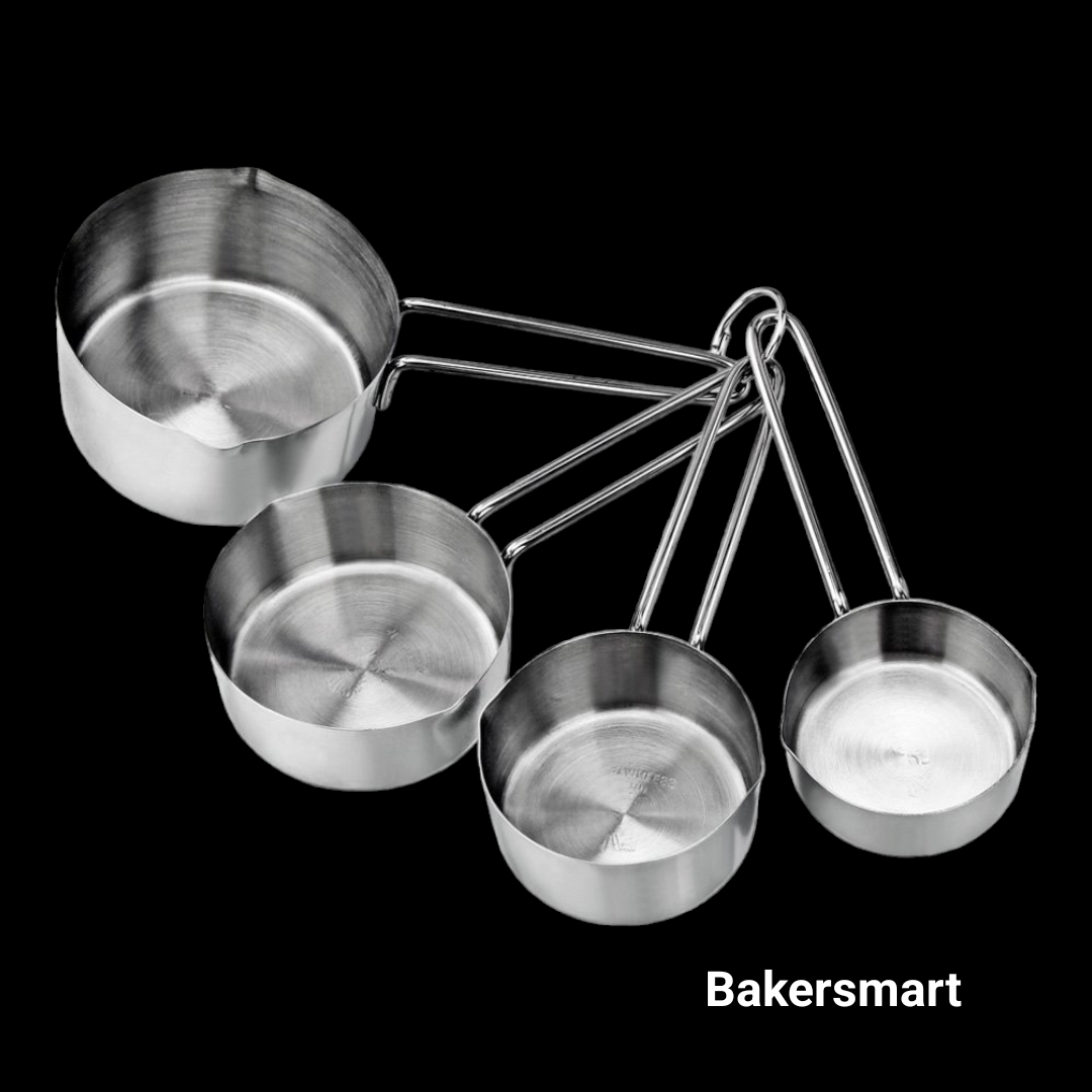 Stainless Steel. 4 PC's Measuring cup