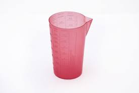 MEASURING GLASS PLASTIC