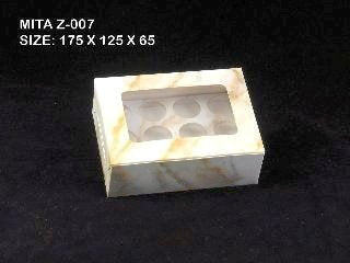 12P MINI CUP CAKE BOX 10 PCS PACK