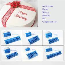 Message Fondant Cutter