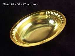 Metalised Ovel Bowl small-10 PCS PACK