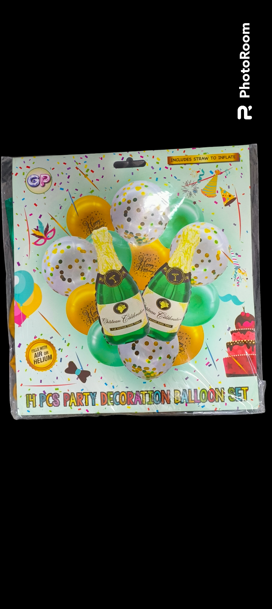 14 PCS PARTY DECORATION BALLON SET 1ST BIRTHDAY CELEBRATION