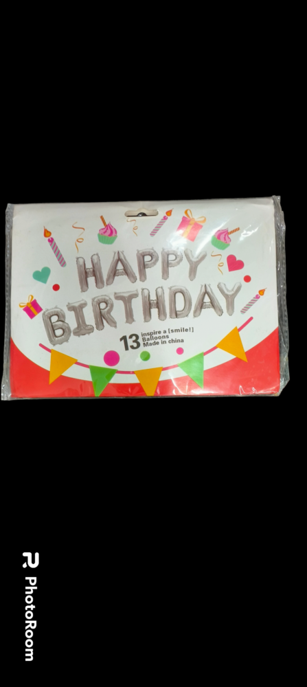 HAPPY BIRTHDAY FOIL BALLON 5