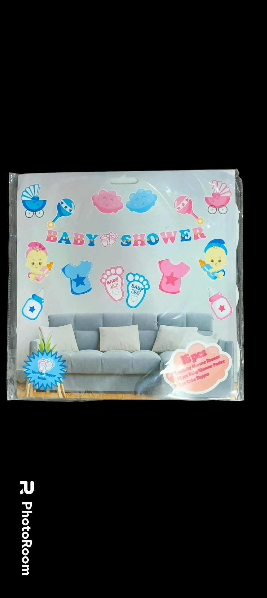 BABY SHOWER PAPER BANNER