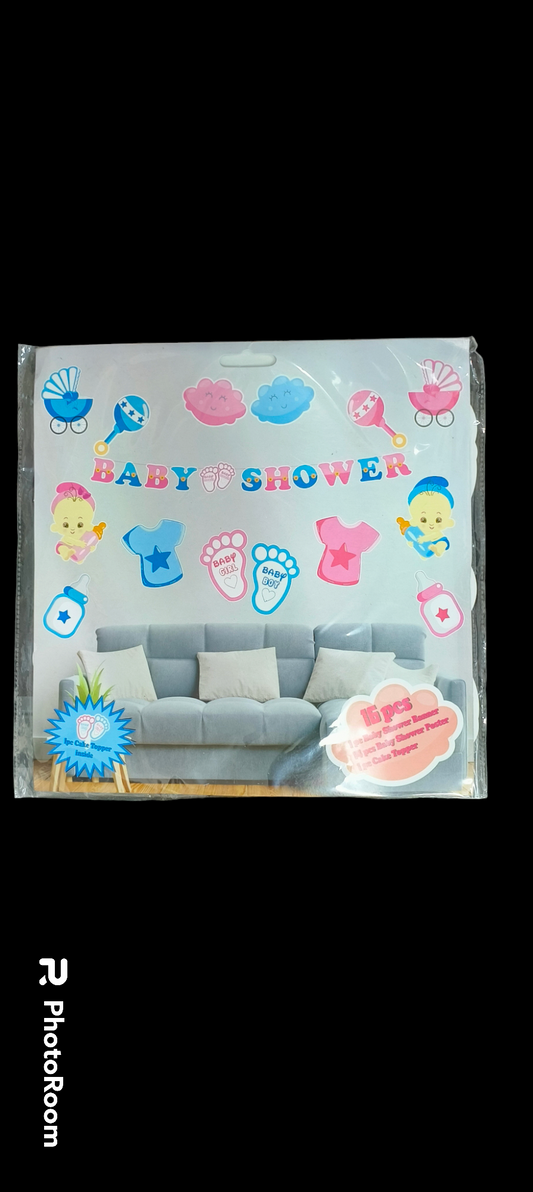 BABY SHOWER PAPER  BANNER