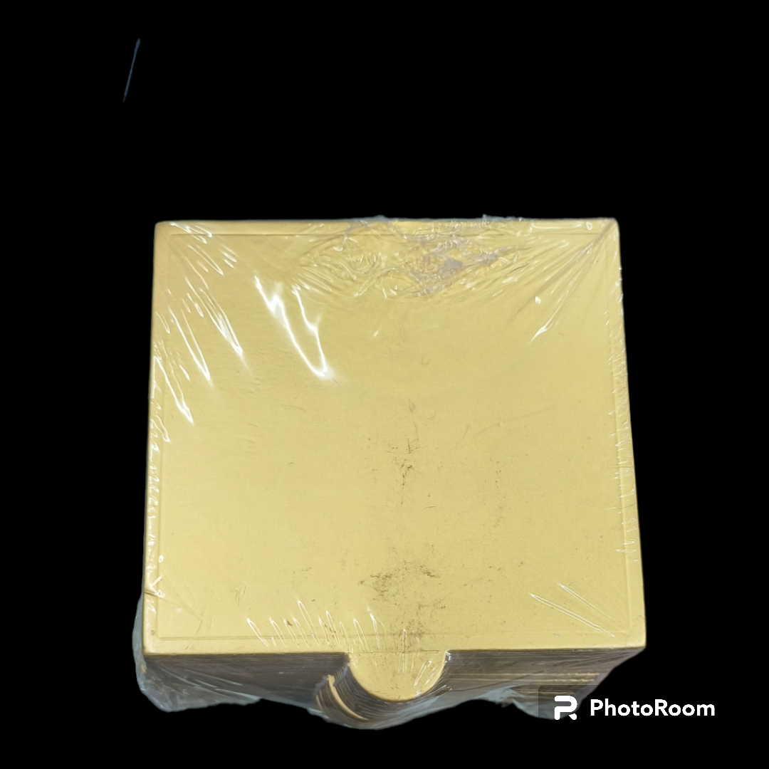 Pastry Cake Card Square 25 pcs