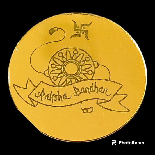 Rakshabandhan Coin Topper 4  (10 pc pack)