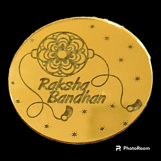 Rakshabandhan Coin Topper 1  (10 pc pack)