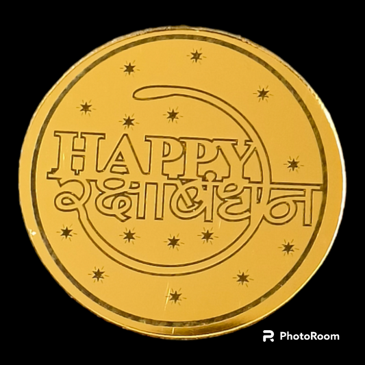 Rakshabandhan Coin Topper 3  (10 pc pack)