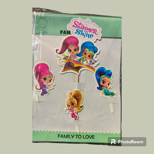 FAMILY THEME PAPER TOPPER SHIMMER & SHINE