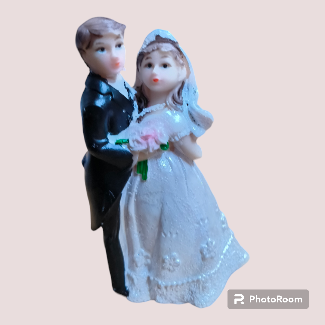 WEDDING COUPLE TOPPER 08