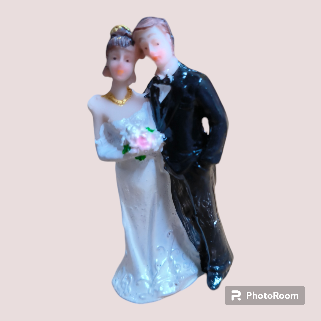WEDDING COUPLE TOPPER 12